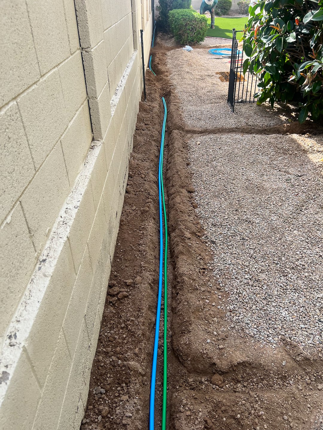 Professional landscape plant drip irrigation system installation in Peoria Az Thumbnail